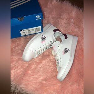 Women’s White Stan Smith Sneakers by Adidas. New with box.